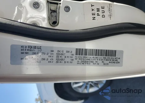 2017 Dodge Journey Sxt из США, поврежденный, VIN 3C4PDDBG8HT578561